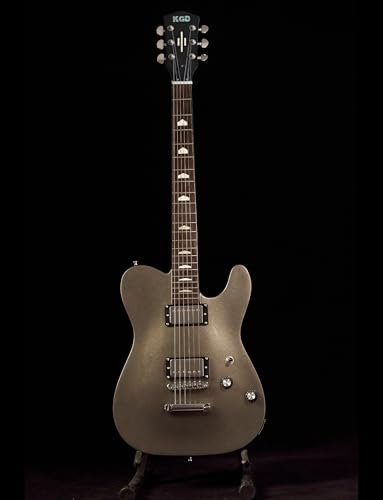 KGD Archtop Telecaster Electric Guitar,Mahogany